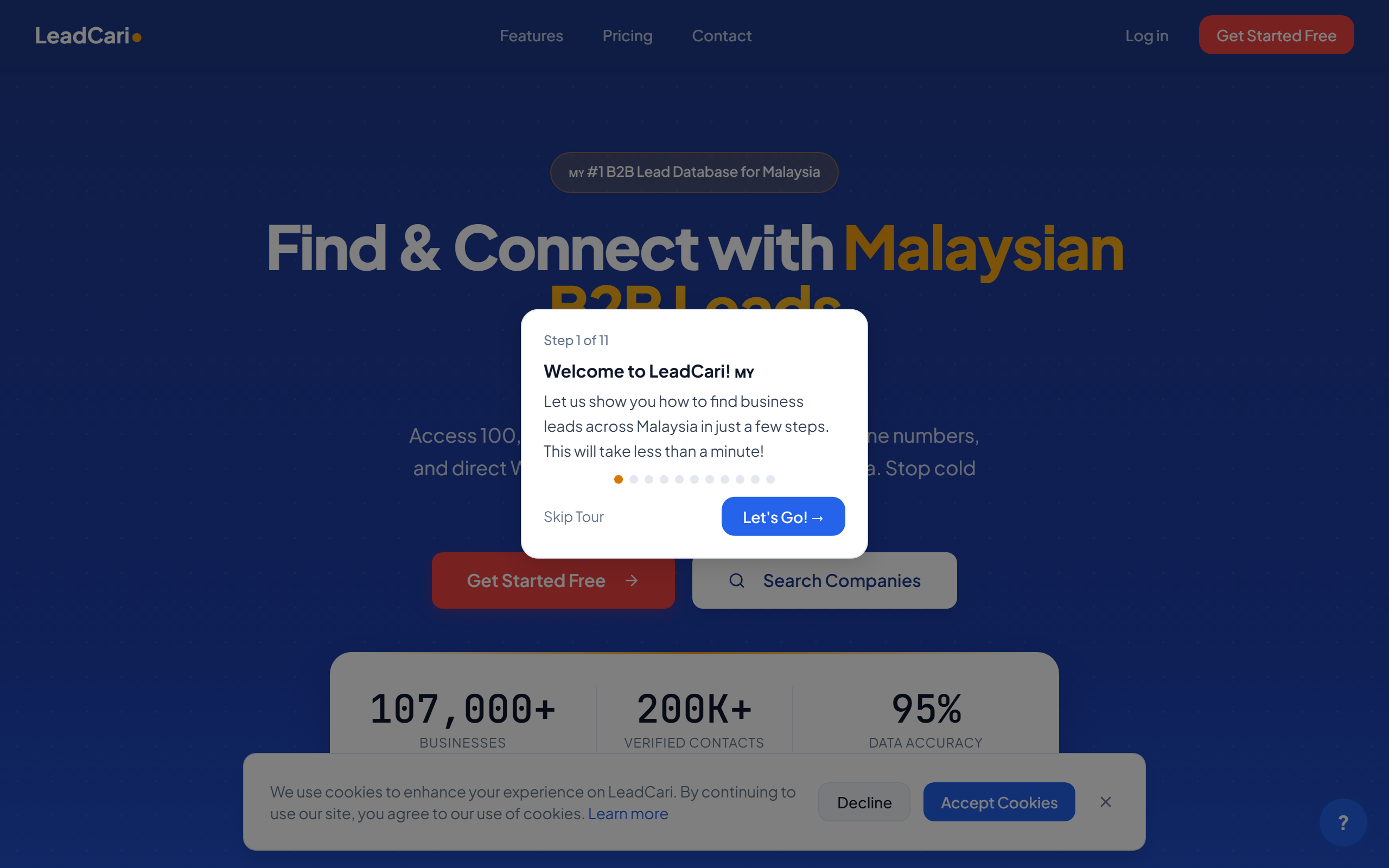 LeadCari screenshot